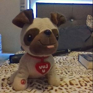 a puppy stuffed animal